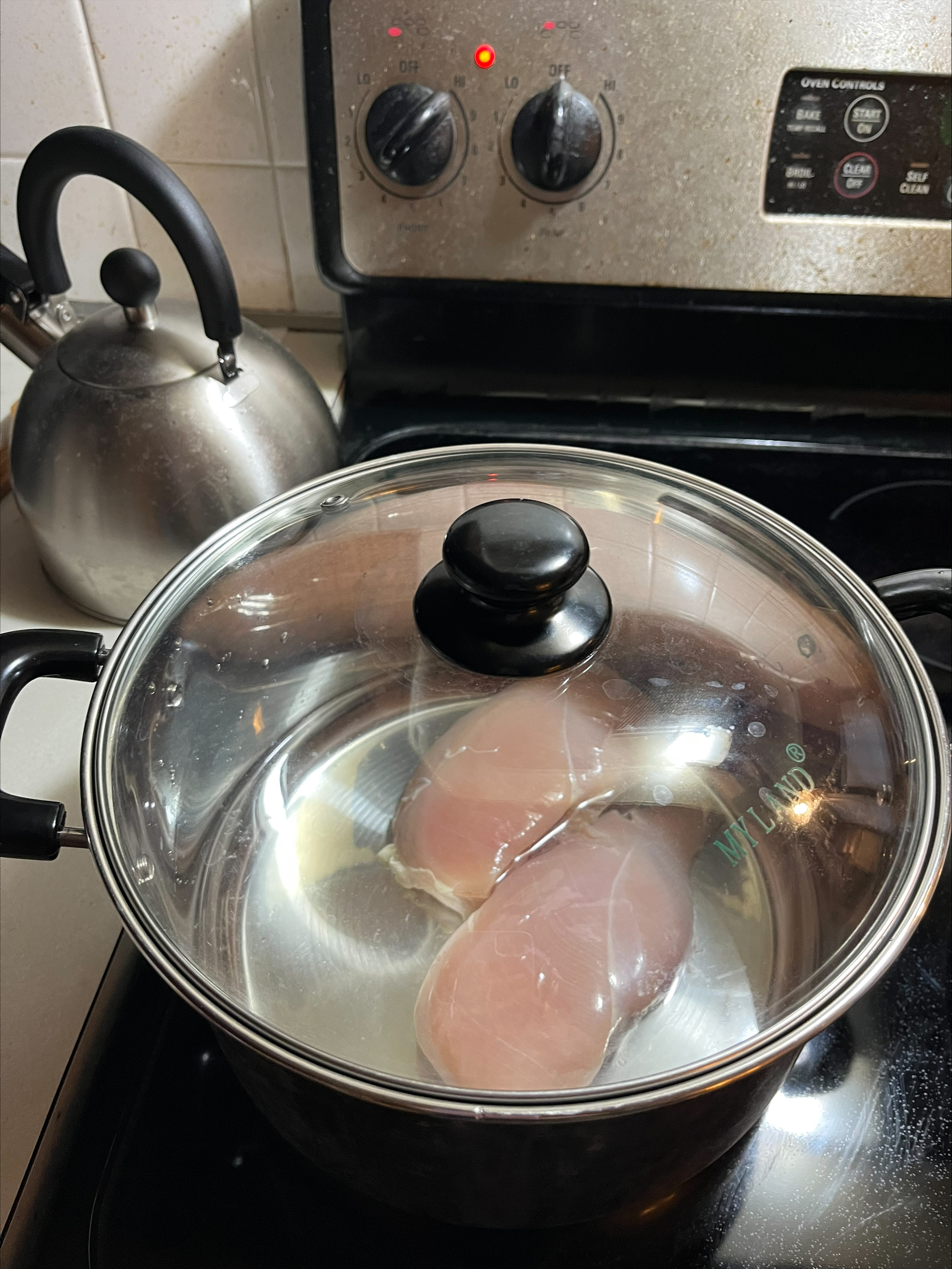 Chicken Breast before Boiling
