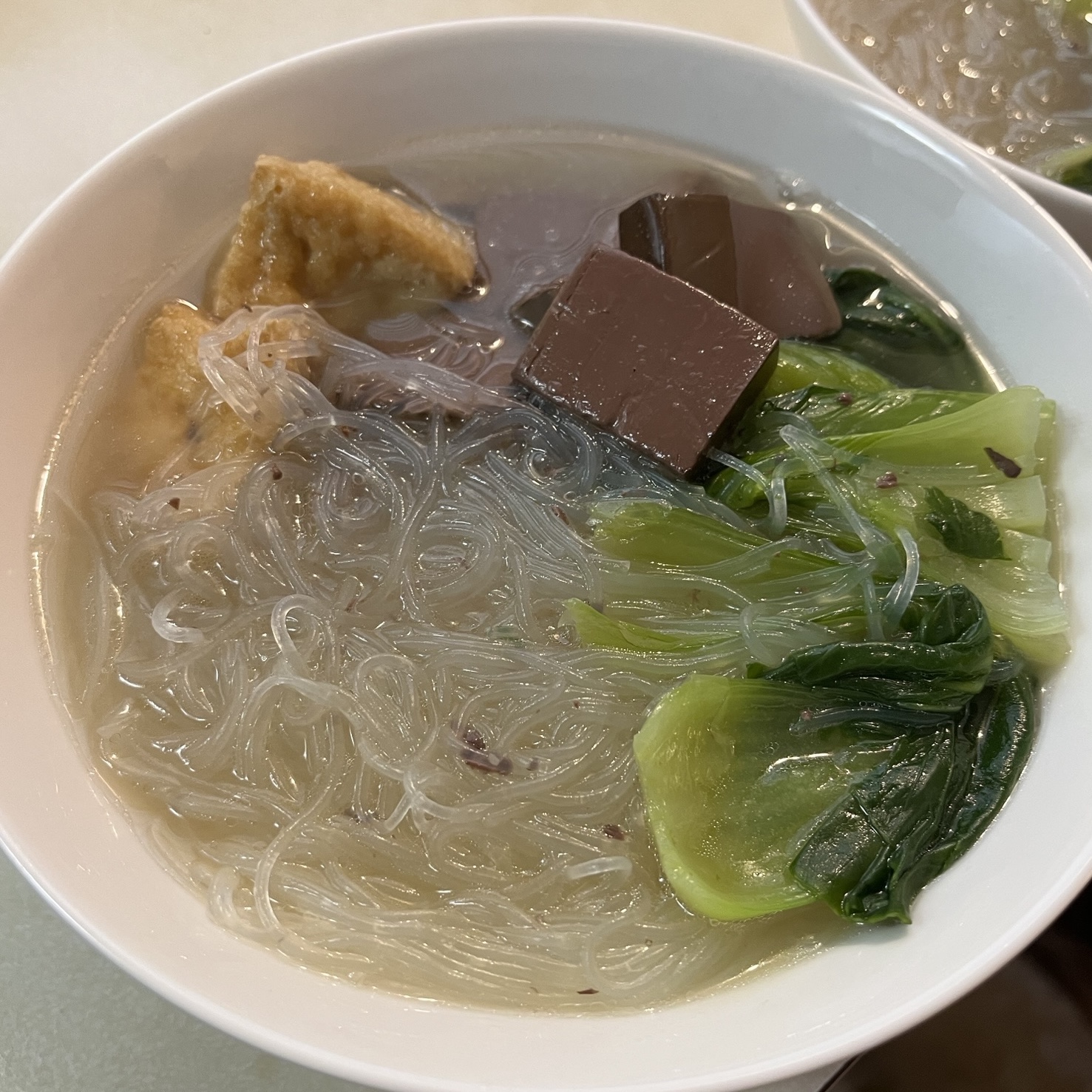 Final Duck Blood Tofu Puffs Edition Soup