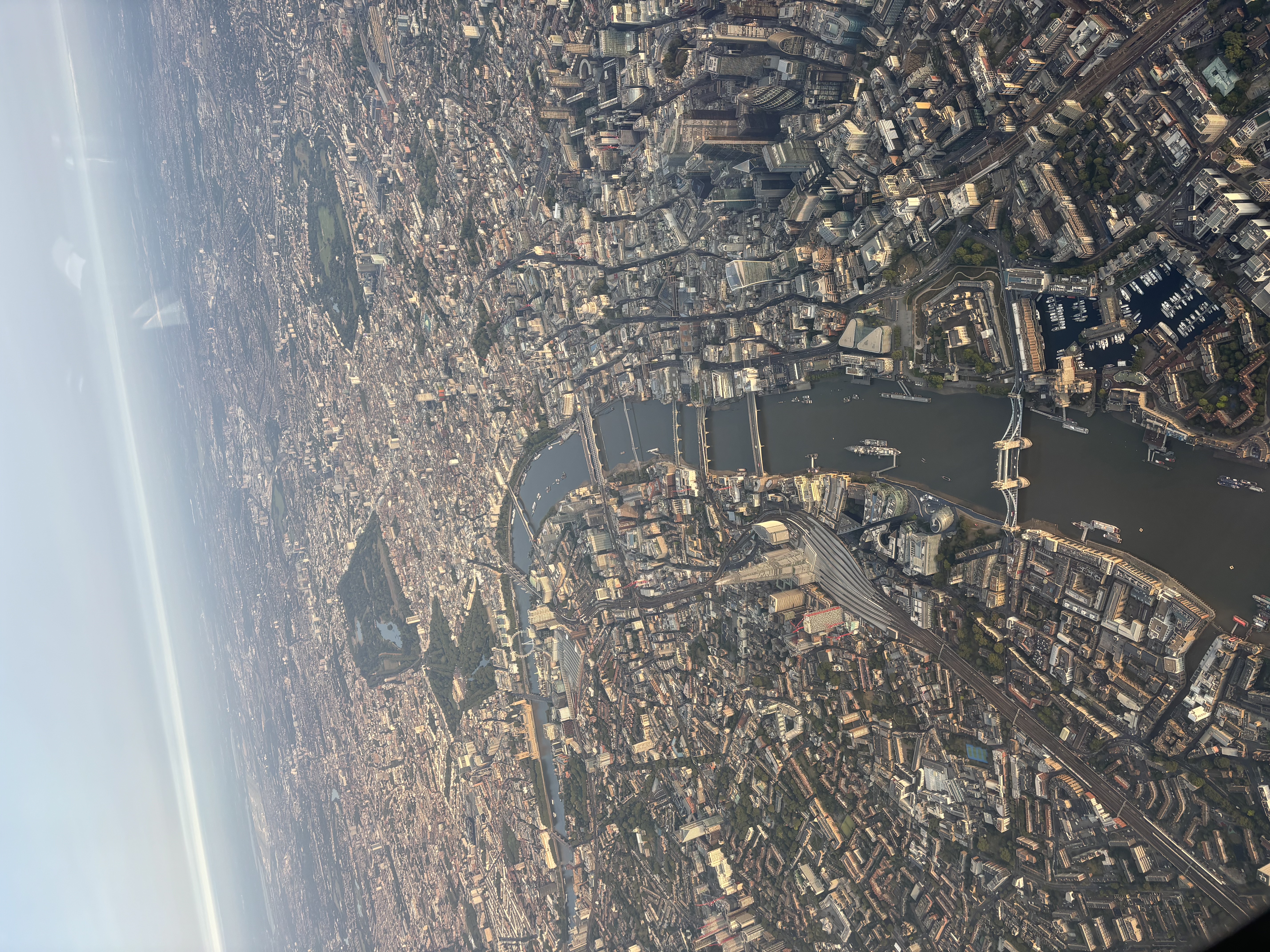 Aerial picture of London!