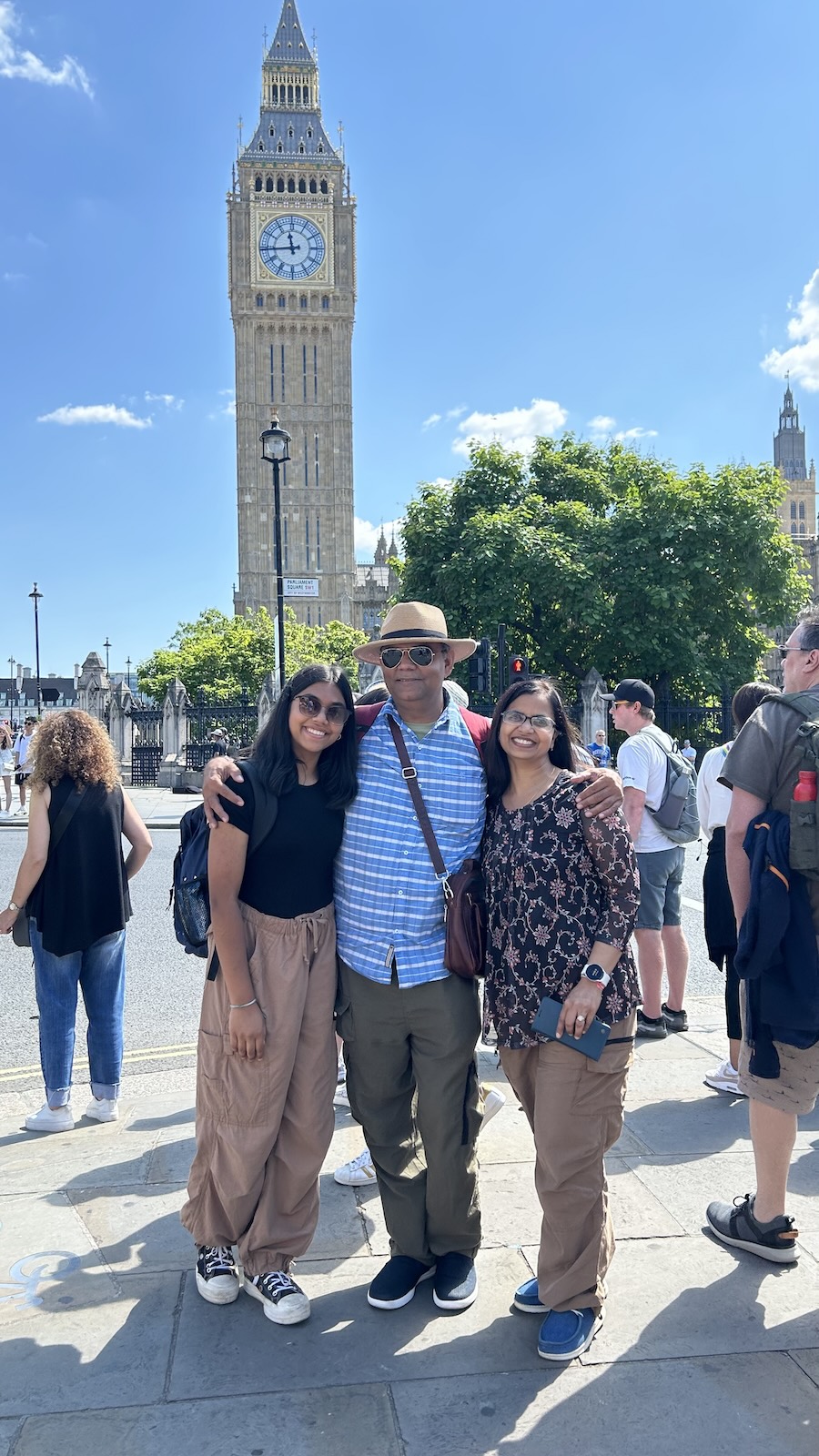 My family and I in London!