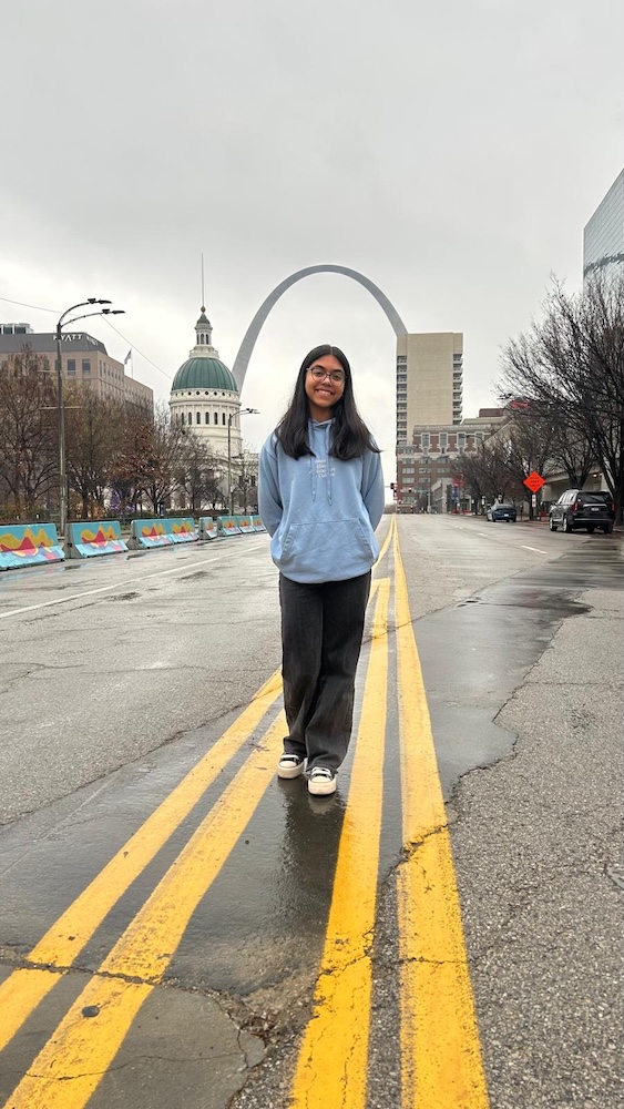 Me at the Gateway Arch!