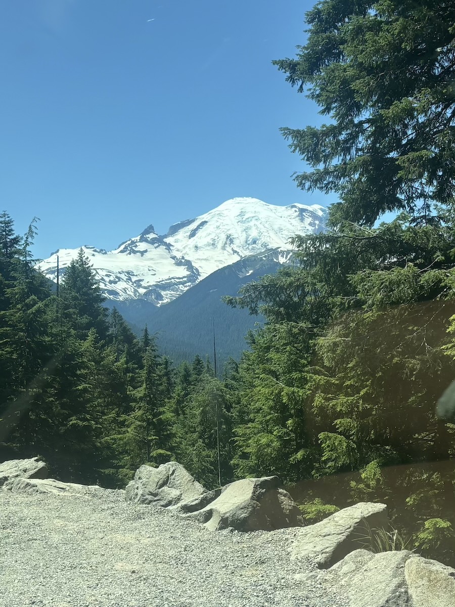 Mountain in Mount Rainier National Park!