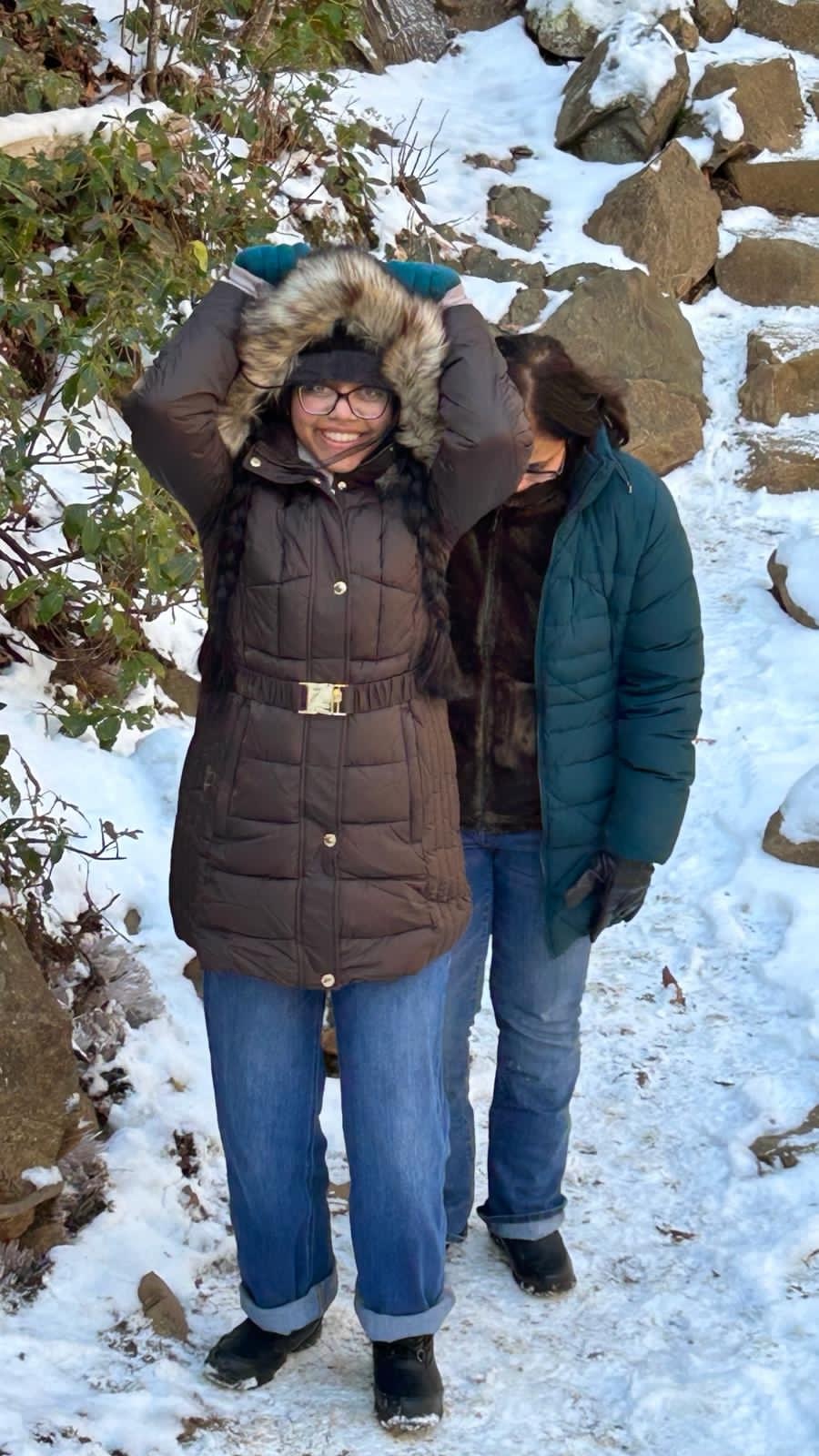 Me in the snow!
