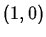 $ (1,0)$
