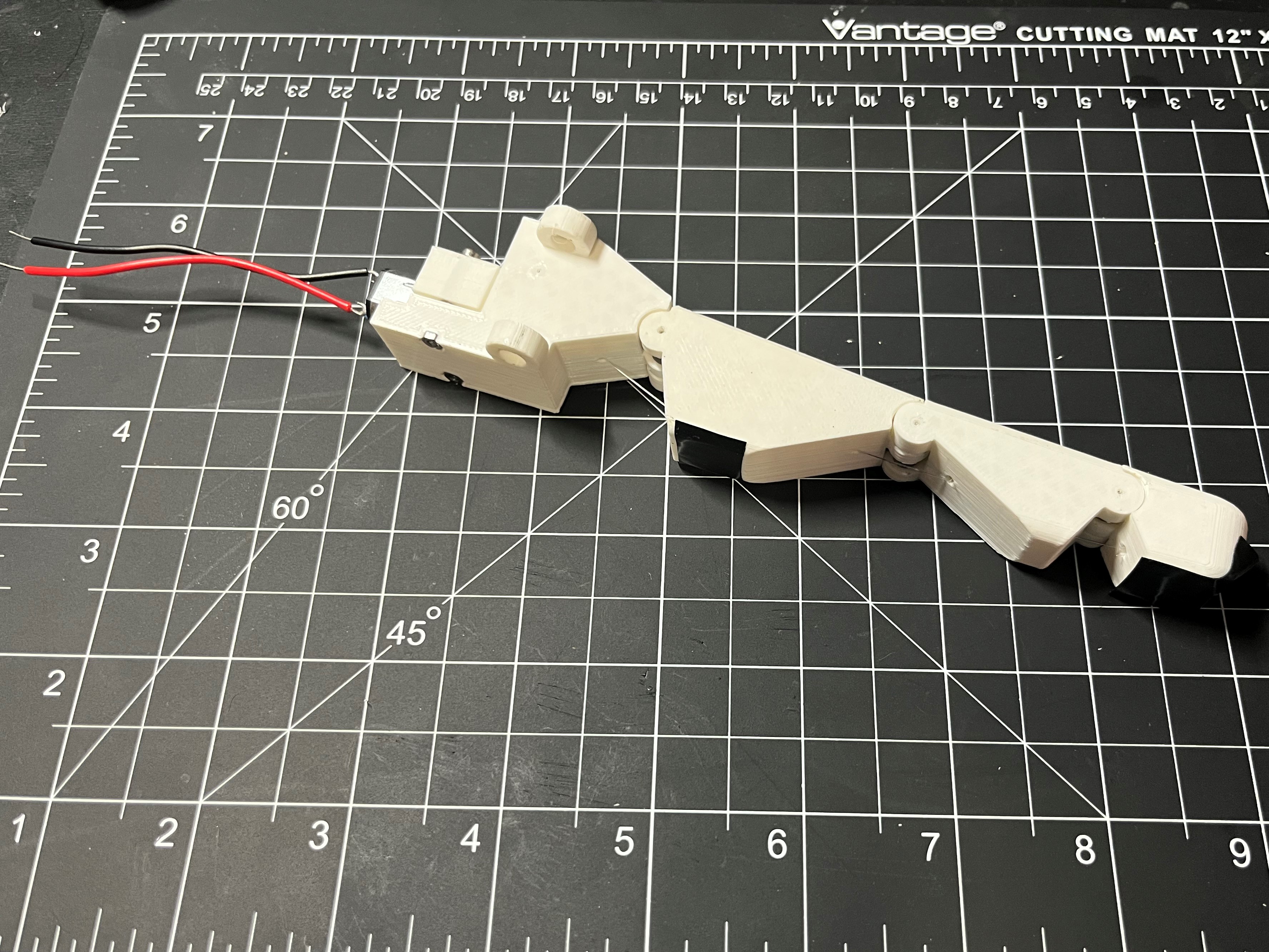 A picture of the first version of the index finger